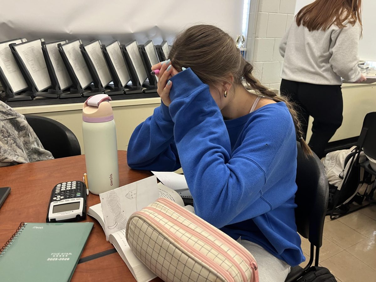 Students experience extreme levels of stress during finals week.