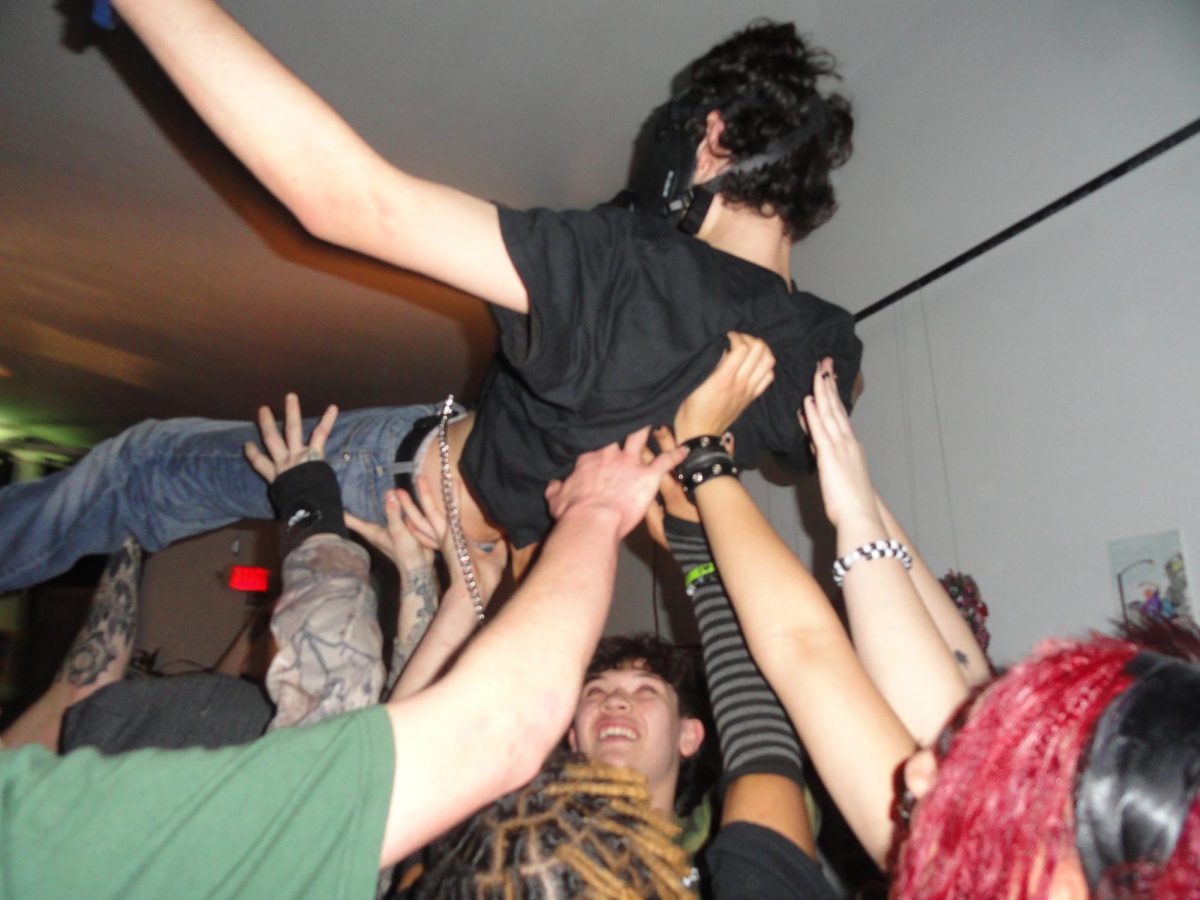 Music listeners enjoy having fun at Fargo skate park shows.