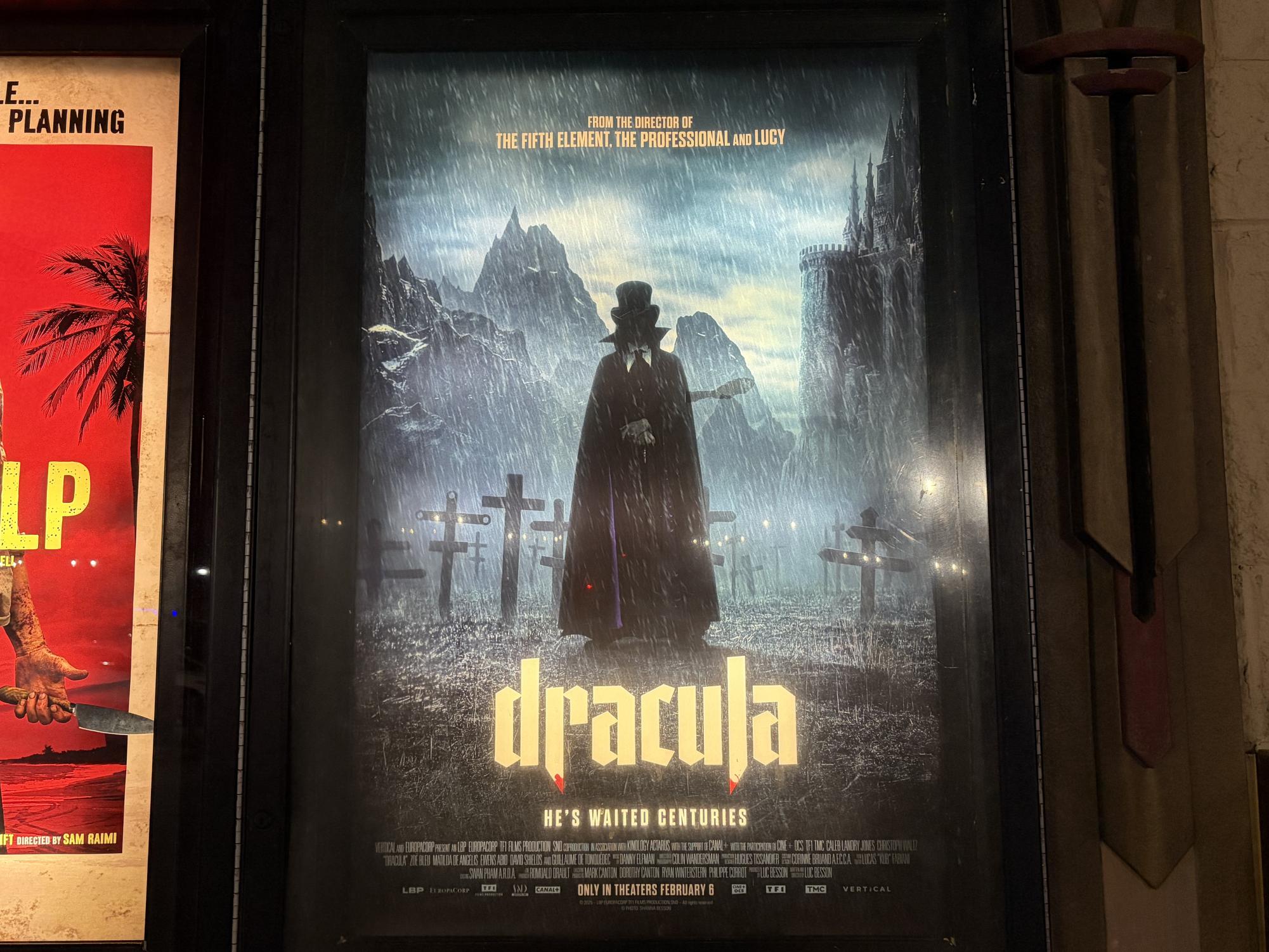 Luc Besson's adaptation of "Dracula" falls short in both story changes and dialogue.