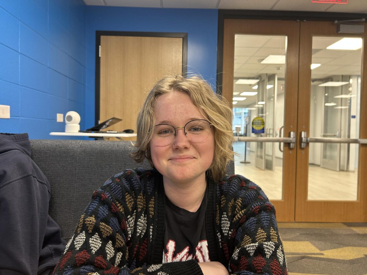Senior Marley Birch enjoys the humanities as seen through their participation in Masque and Gavel and history classes. 
