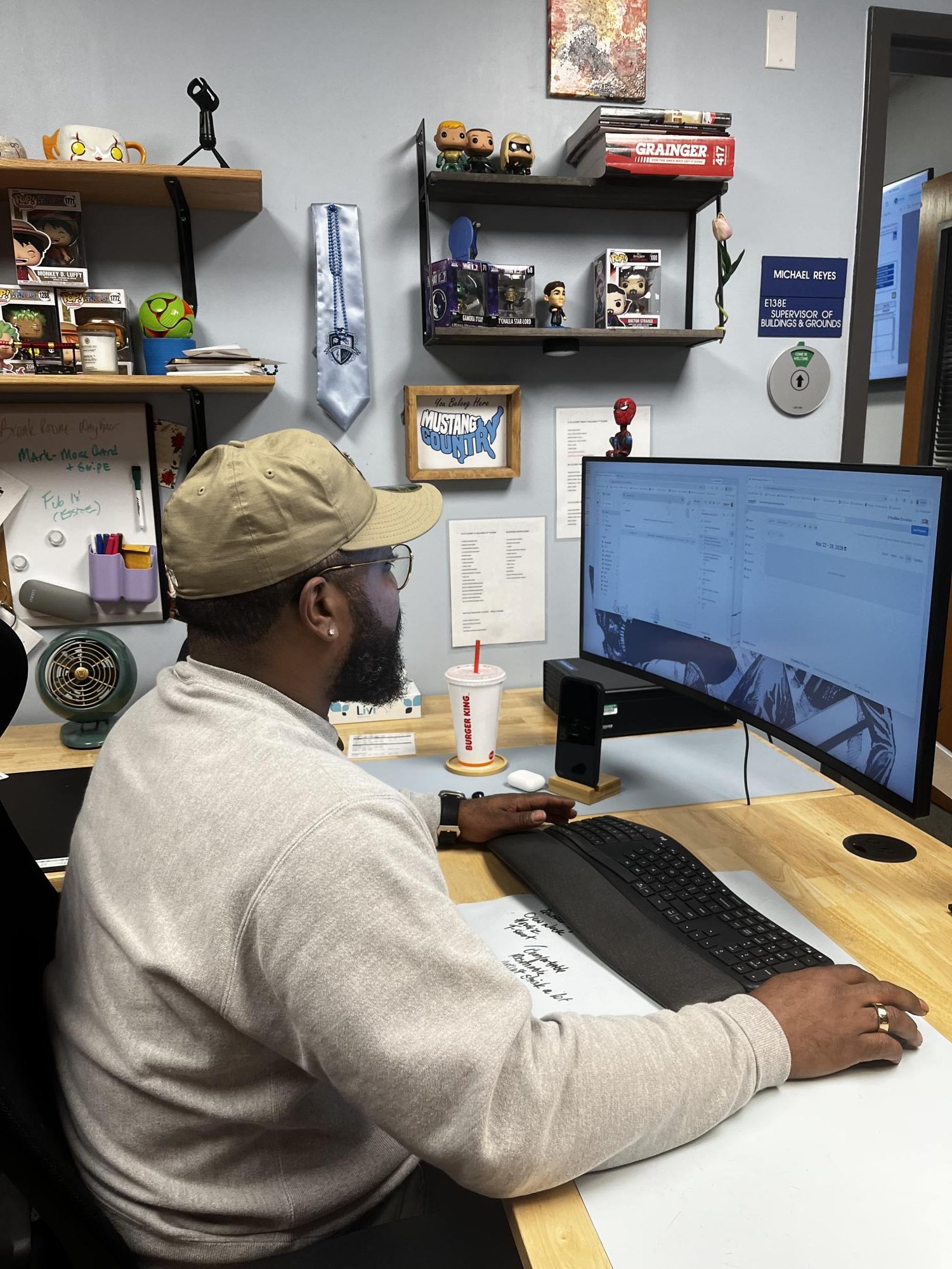 The coordination efforts of administrative staff members help departments function.