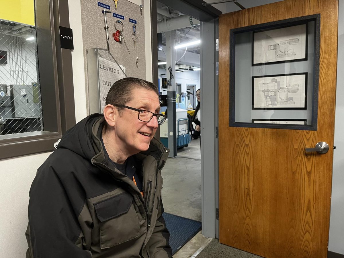 Evinger is a friendly face within the CMG department, helping to further the sense of community.
