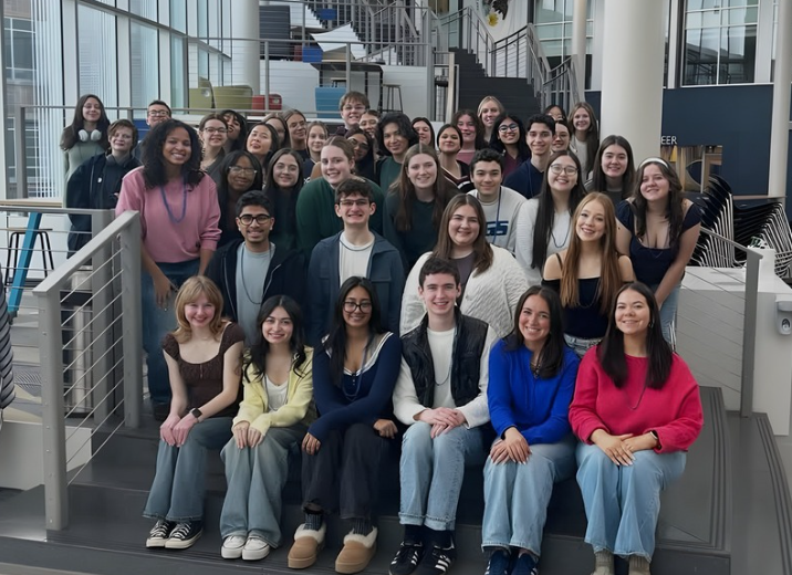 All components of the Speech Team helped contribute to their success this year  throughout the state series. (Photo courtesy of Justin Matkovich)
