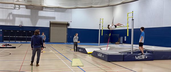 Pole vaulters get ready for the upcoming track season