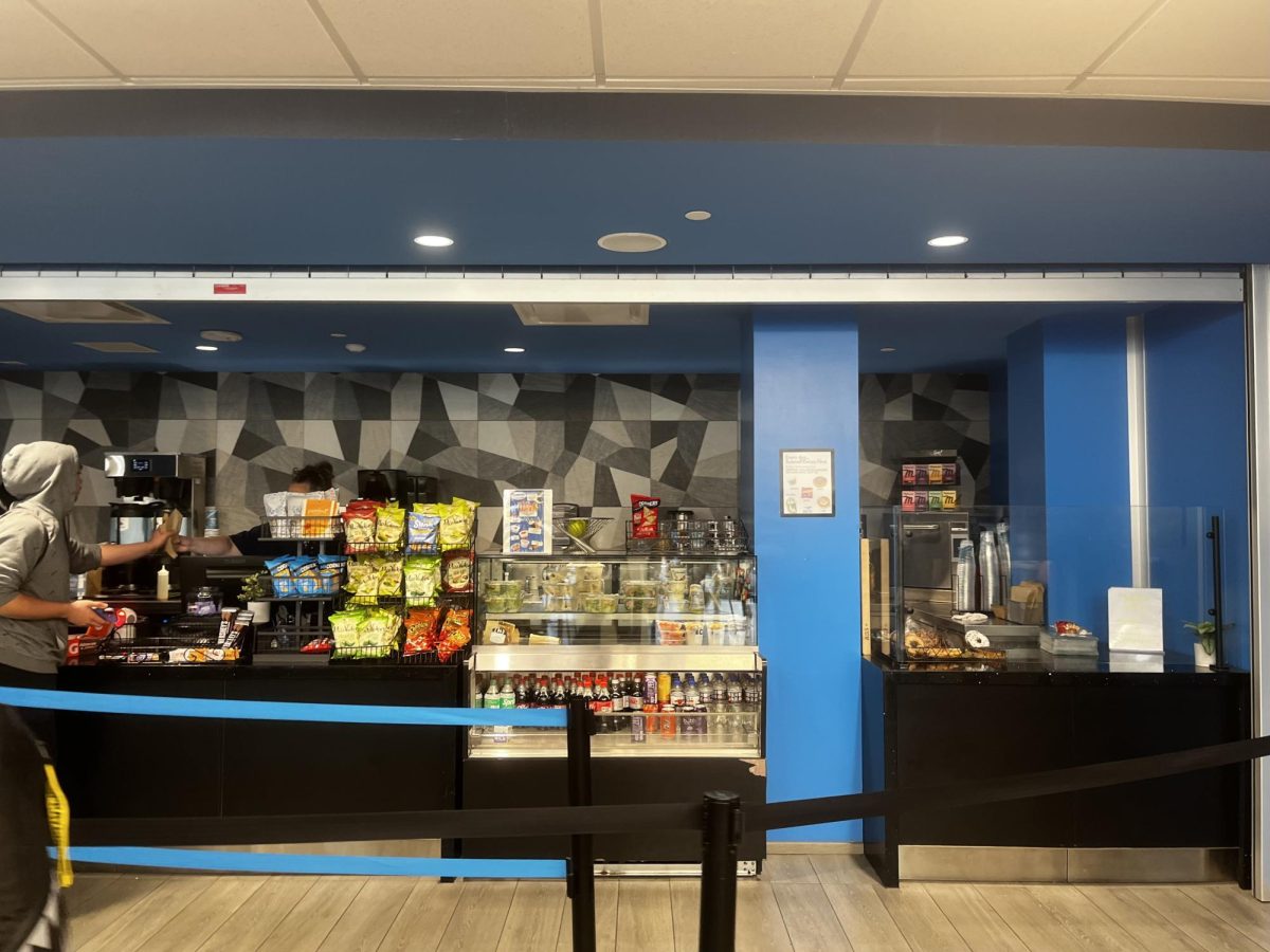 The school cafe has been popularized by a wide variety of sweet treats and tasty drinks that keep students coming back for more.